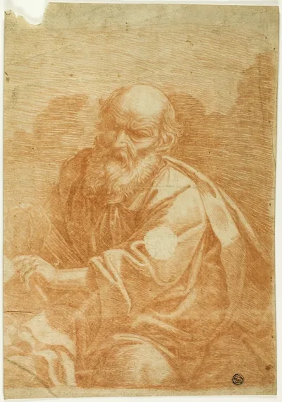 Seated Saint or Philosopher by Unknown artist, n.d.