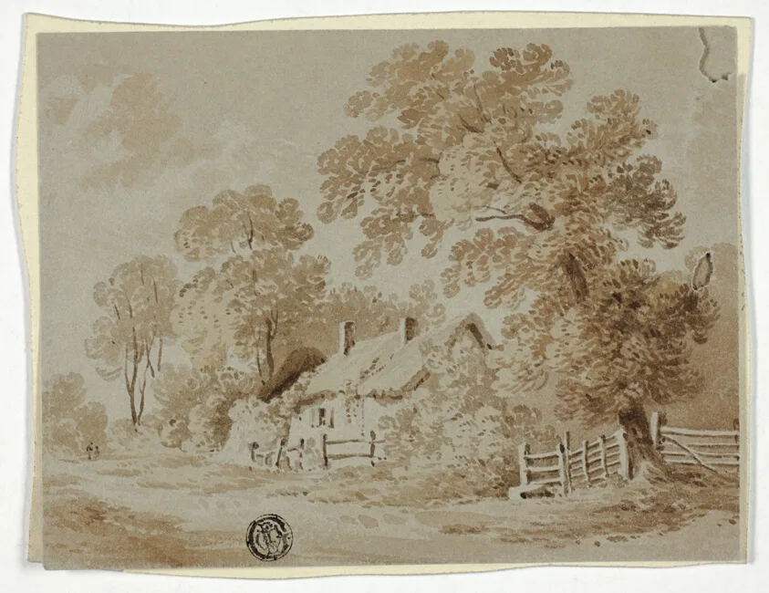 At Crossington in Leicestershire by F. Smith, c. 1800