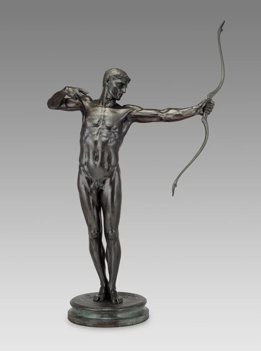 Teucer by Hamo Thornycroft, Modeled 1880-81, cast 1891