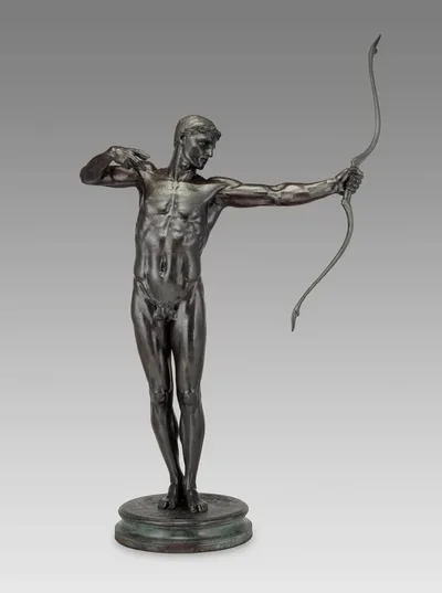 Teucer by Hamo Thornycroft, Modeled 1880-81, cast 1891