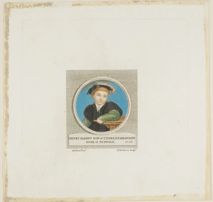Henry Brandon by Francesco Bartolozzi, published March 26, 1798