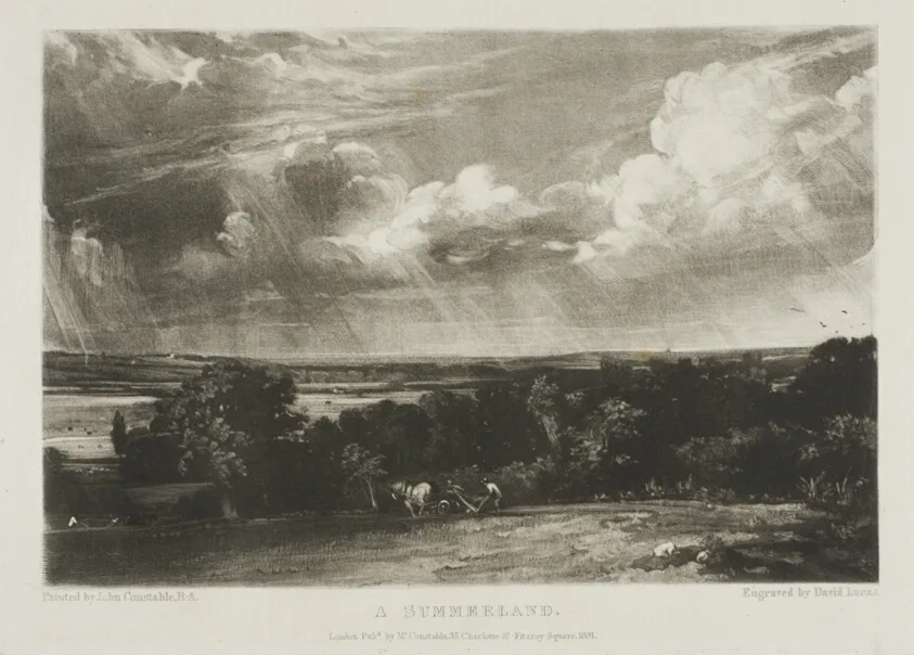 A Summerland by David Lucas, 1831