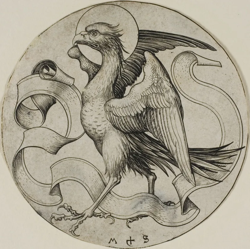 The Eagle of St. John by Martin Schongauer, n.d.