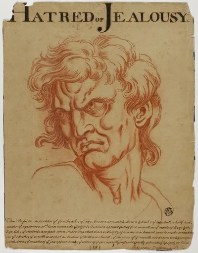 Hatred or Jealousy by Eduardus Jacobus, after 1698