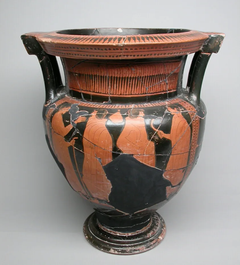 Column Krater (Mixing Bowl) by Ancient Greek, 460-450 BCE