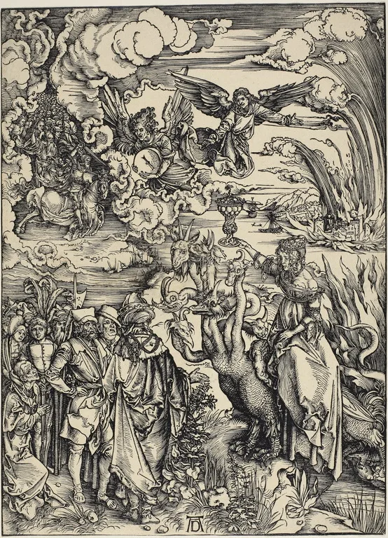 The Whore of Babylon, from The Apocalypse by Albrecht Dürer, 1496–98