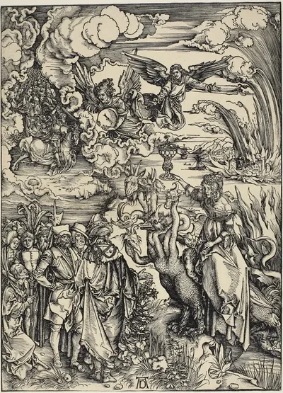 The Whore of Babylon, from The Apocalypse by Albrecht Dürer, 1496–98