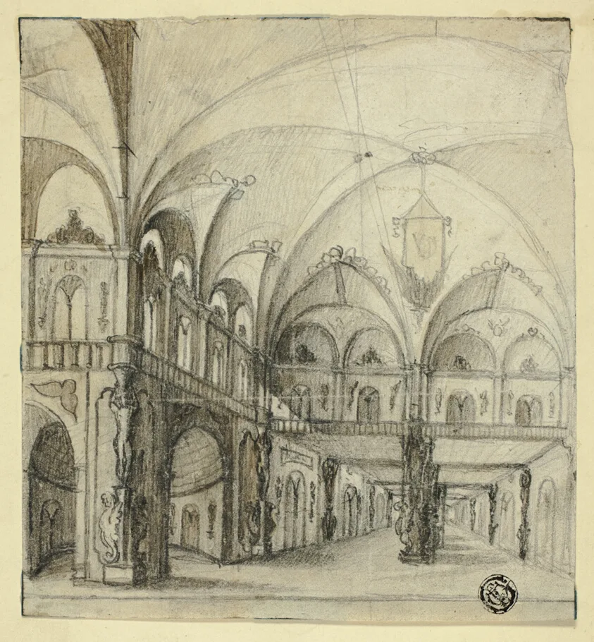 Fantastic Interior by Unknown artist, n.d.