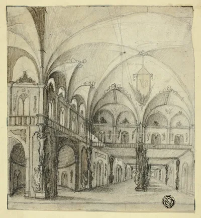 Fantastic Interior by Unknown artist, n.d.