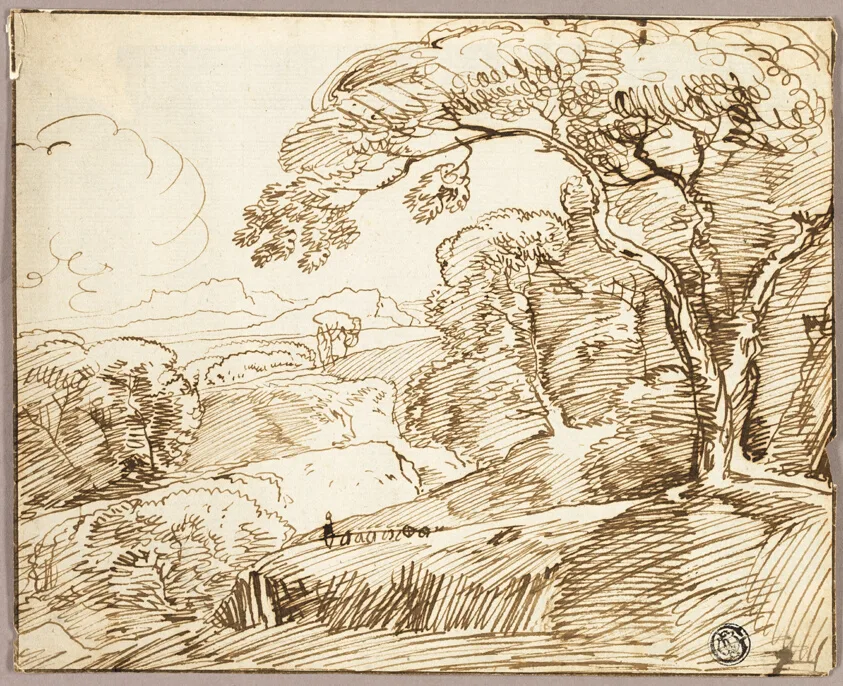 Panoramic Landscape by Franz Kobell, 1766