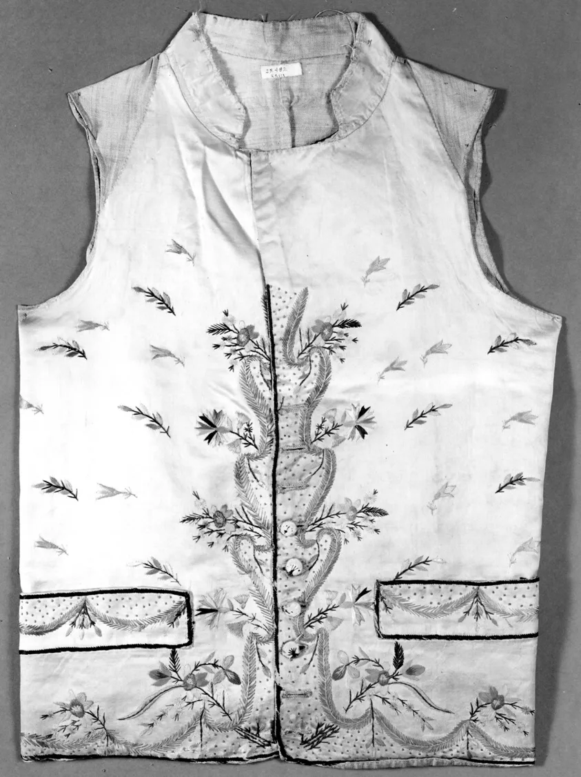 Waistcoat by England or France, 1750/1800