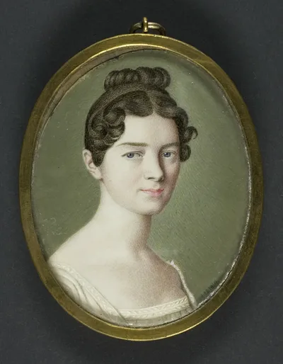 Portrait of Amalie Sebald by Johann Heusinger, 1814