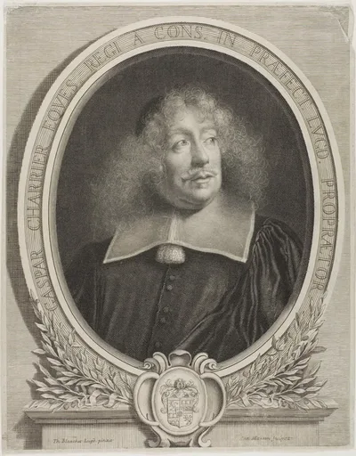 Gaspar Charrier, King's Secretary by Antoine Masson, n.d.