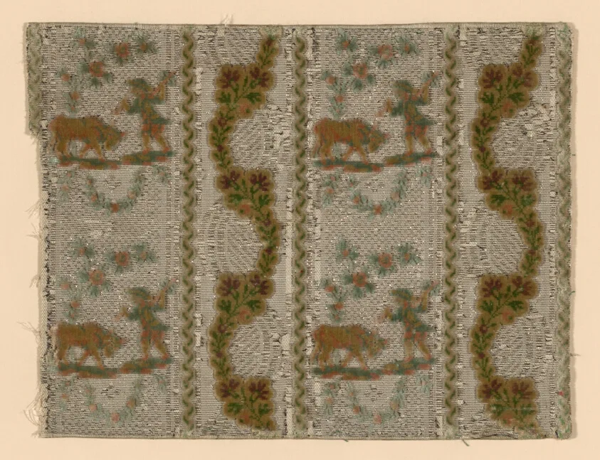 Fragment by France, Lyon, 1775/1800