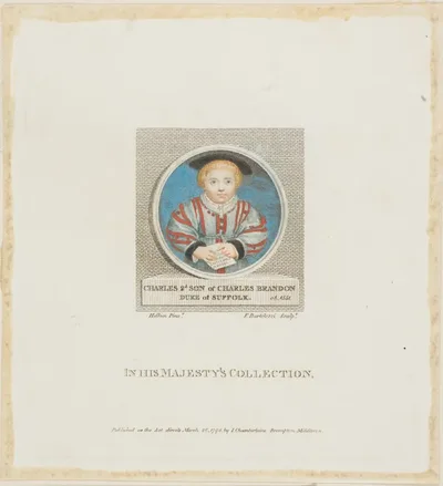 Charles Brandon by Francesco Bartolozzi, 1798