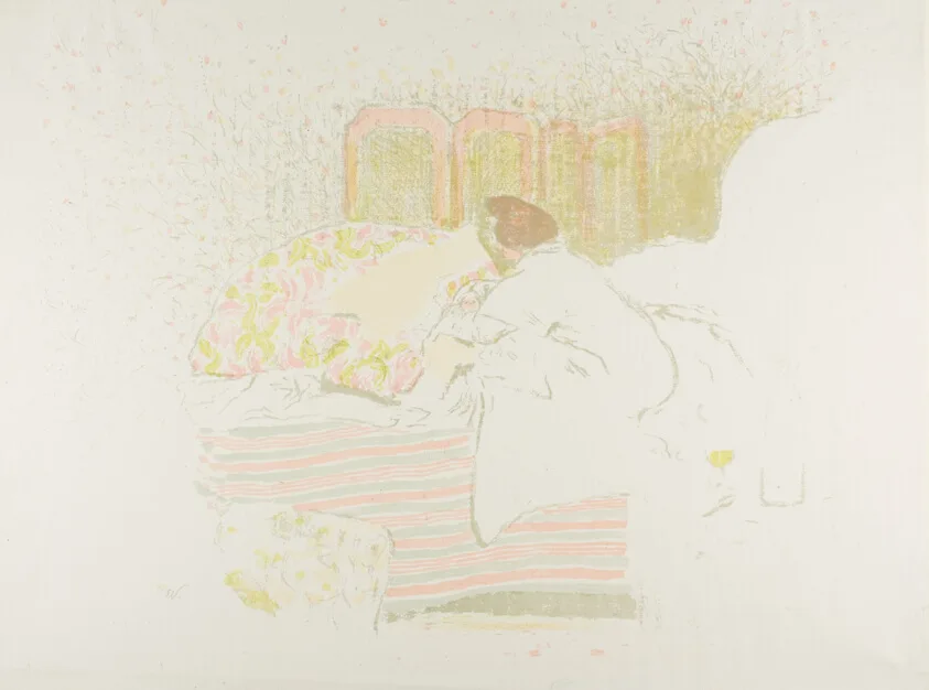 The Birth of Annette by Édouard Jean Vuillard, c. 1899