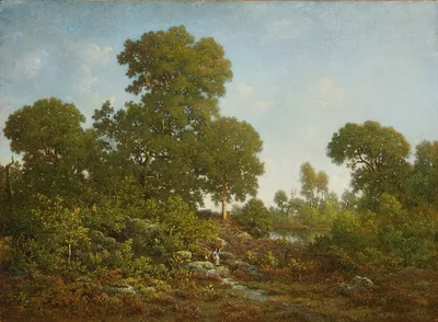 Springtime by Théodore Rousseau, c. 1860