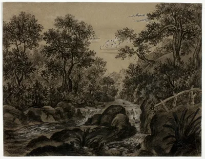Valley of the Yealme by Unknown artist, 19th century