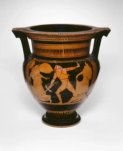 Column-Krater (Mixing Bowl) by Ancient Greek, about 460 BCE