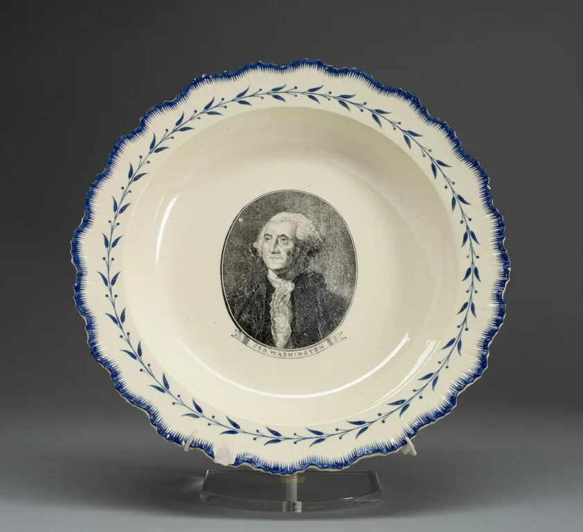 Soup Plate by English for the American market, c. 1790