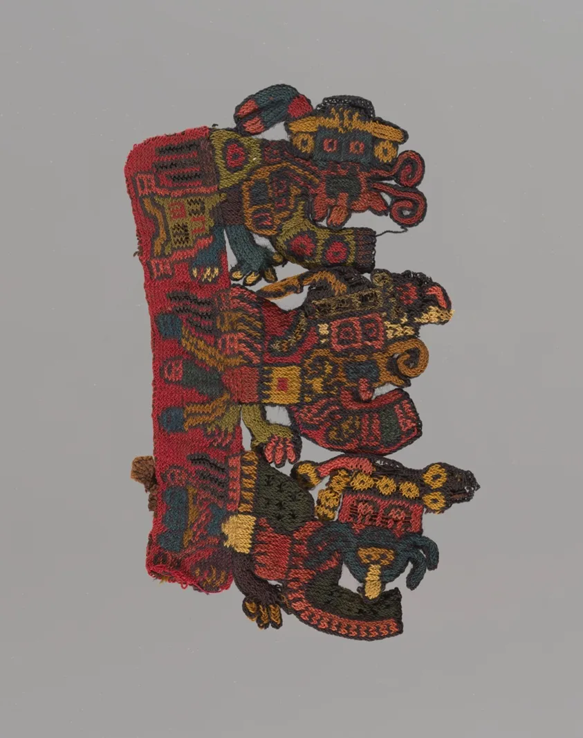 Fragment of a Decorative Border by Nasca, 100 BCE-200 CE