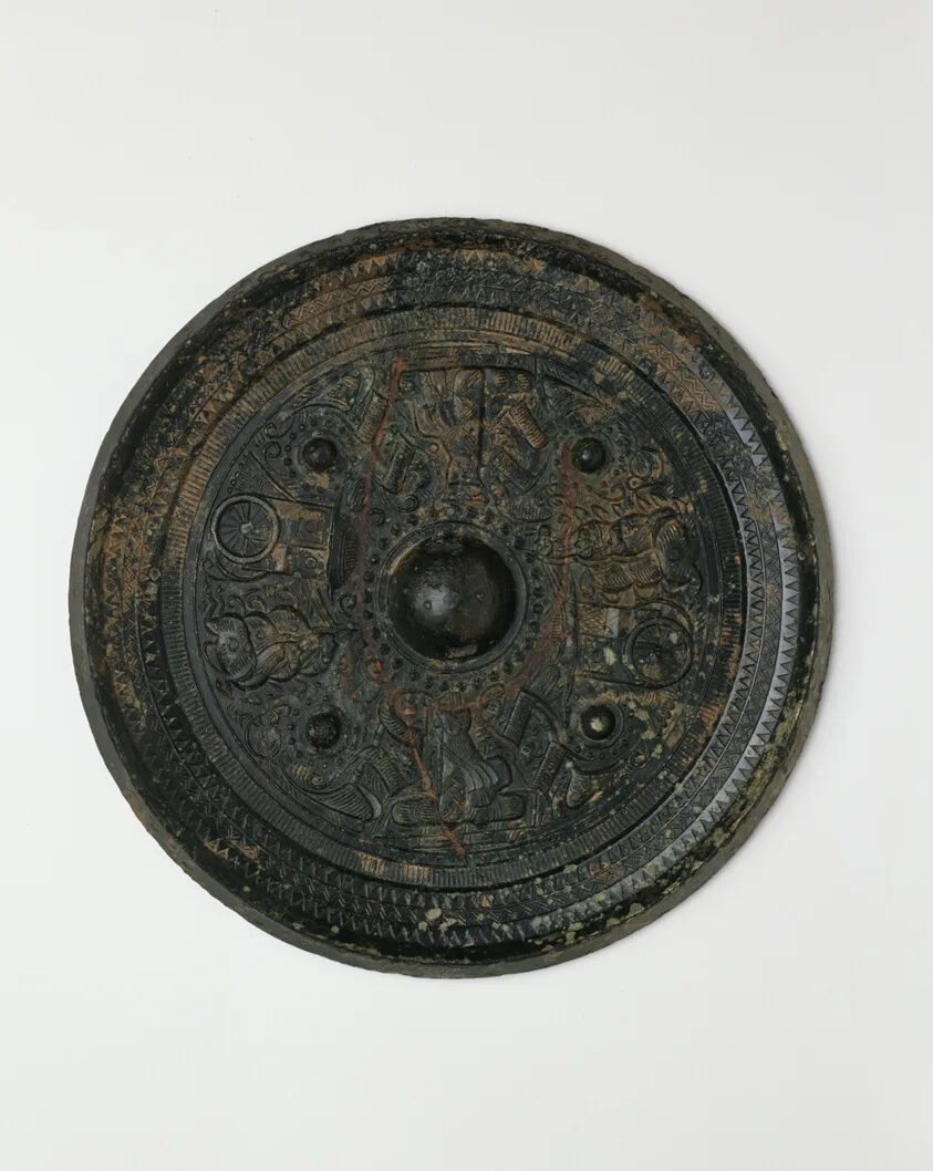 Mirror with Images of Daoist Deities by China, Eastern Han dynasty (25–220 CE),
2nd or 3rd century CE