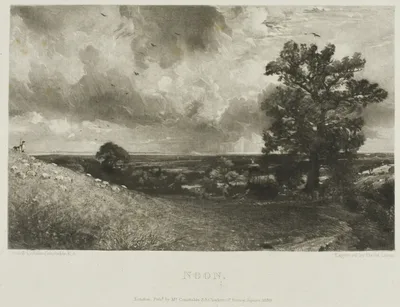 Noon by David Lucas, 1830