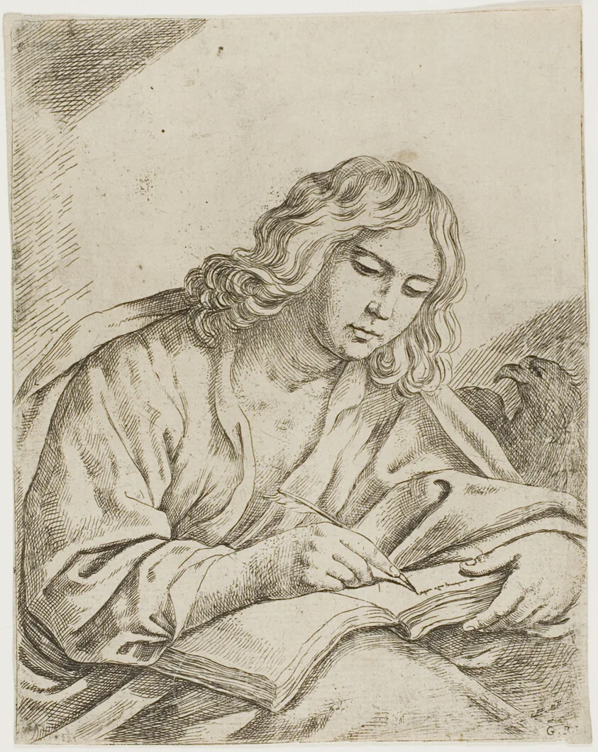 Saint John the Evangelist by Girolamo Scarselli, n.d.